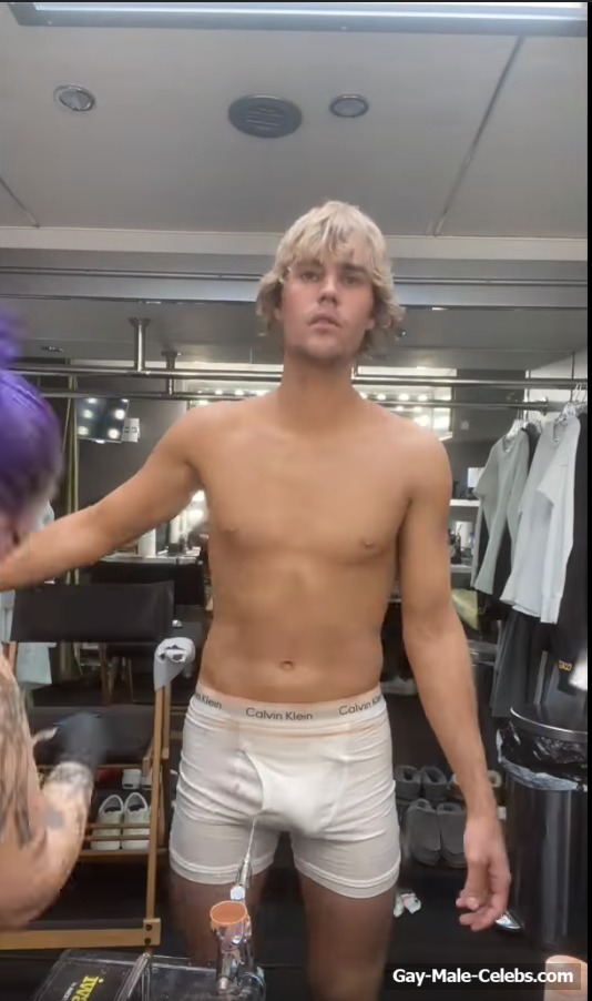Justin Bieber Huge Bulge And Underwear Video