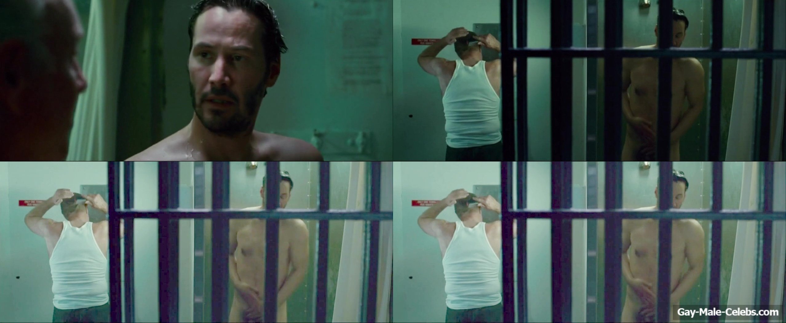 Keanu Reeves Frontal Nude In Henrys Crime.