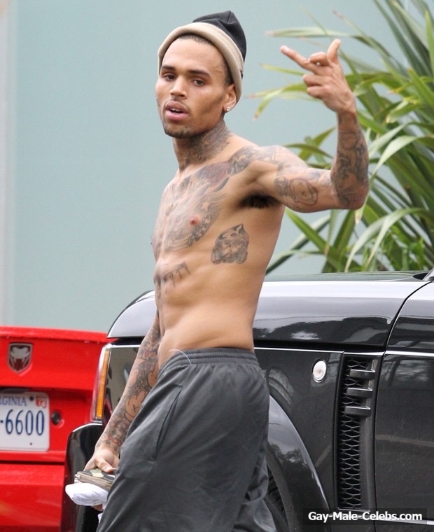 Chris Brown Leaked Frontal Nude Cock &amp; Sexy Pics