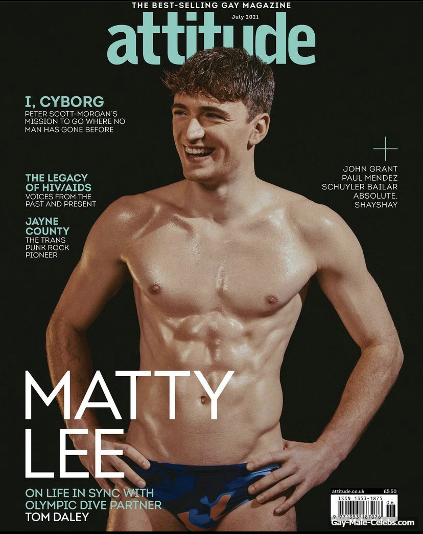 Tom Daley &amp; Matty Lee Posing Hot For Attitude Magazine