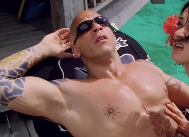 Vin Diesel naked video