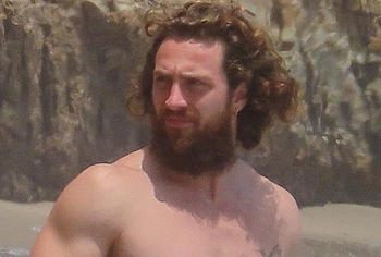 Aaron Johnson beach