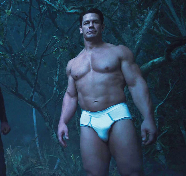 John Cena Bulge Underwear Scenes from The Suicide Squad - Gay-Male-Celebs.c...
