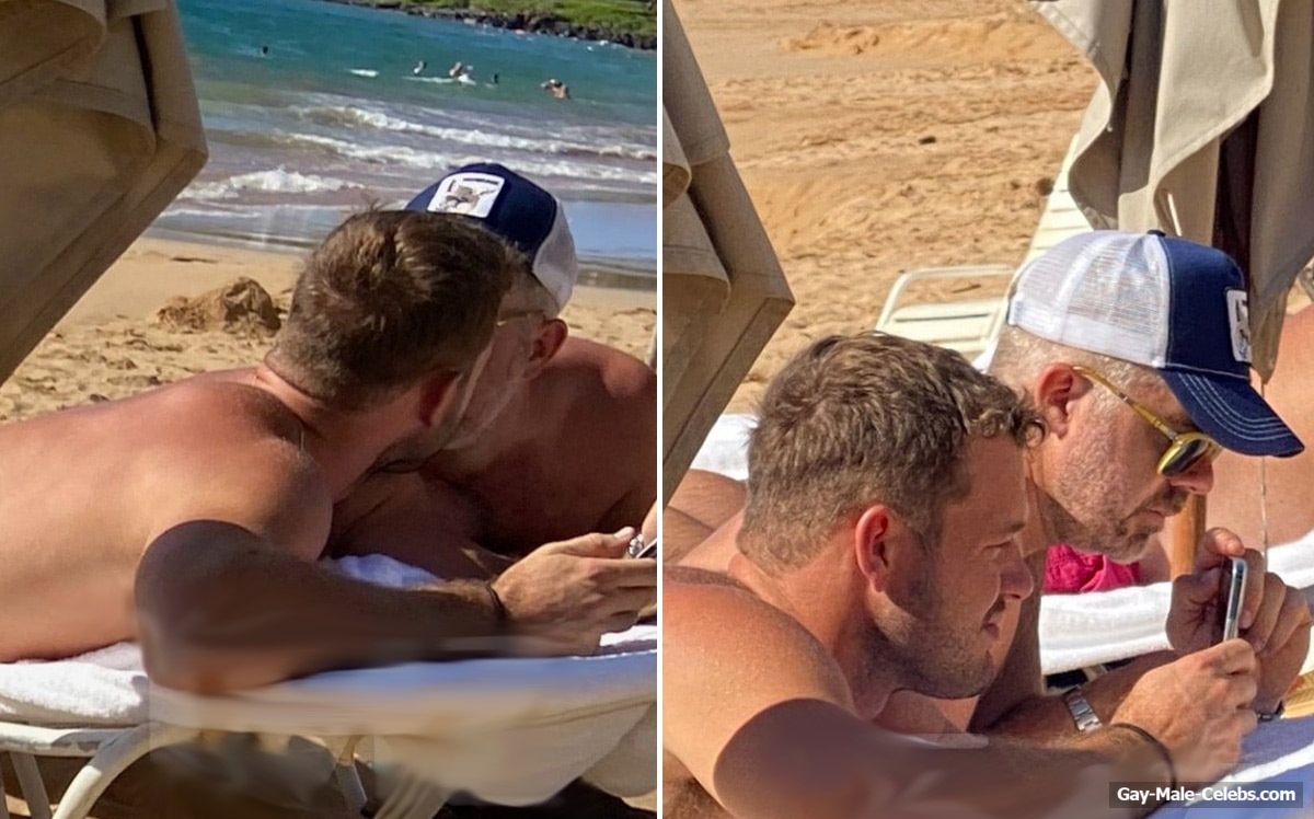 Colton Underwood Shirtless &amp; Hot Kiss On A Beach