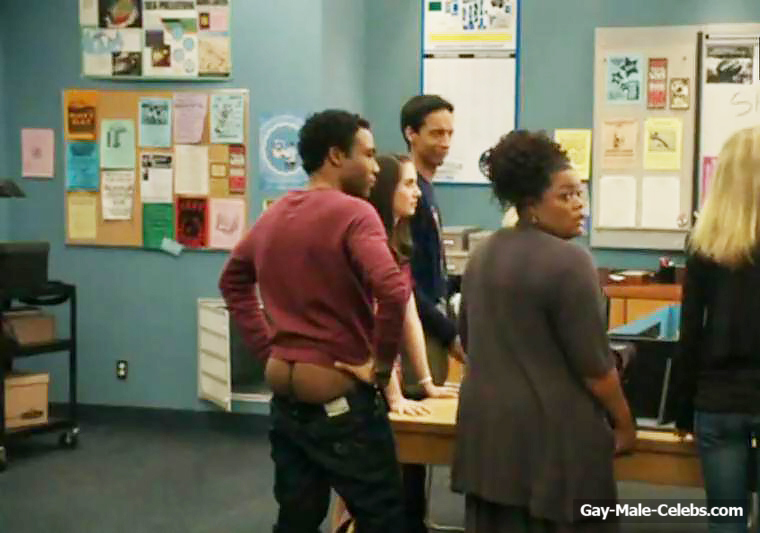 Donald Glover Nude And Sexy In Community