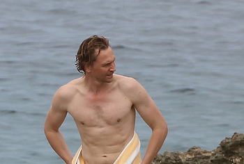 Tom Hiddleston paparazzi photos