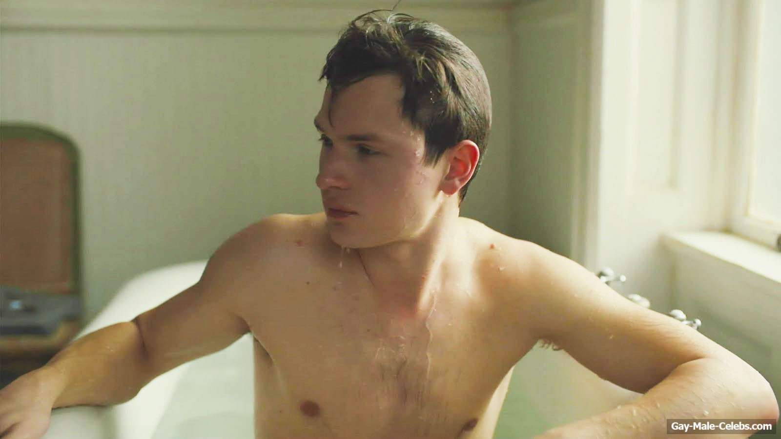 Ansel Elgort Wet Nude Body Scenes from The Goldfinch