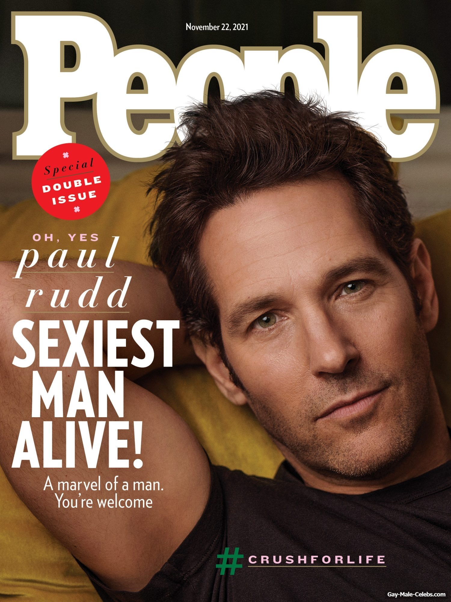Paul Rudd Hot Man 2021 At The Rate of People Magazine