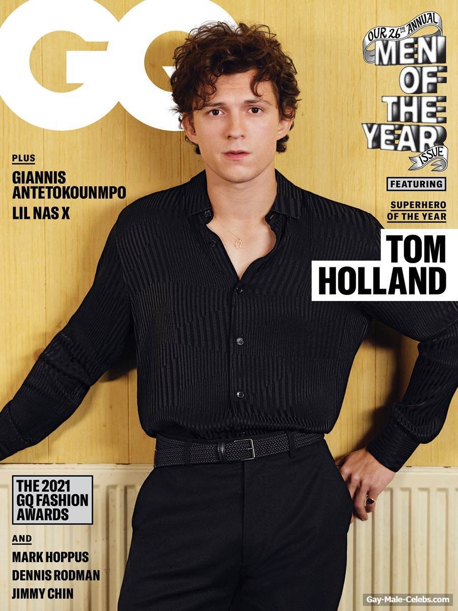 Tom Holland Posing Sexy For GQ