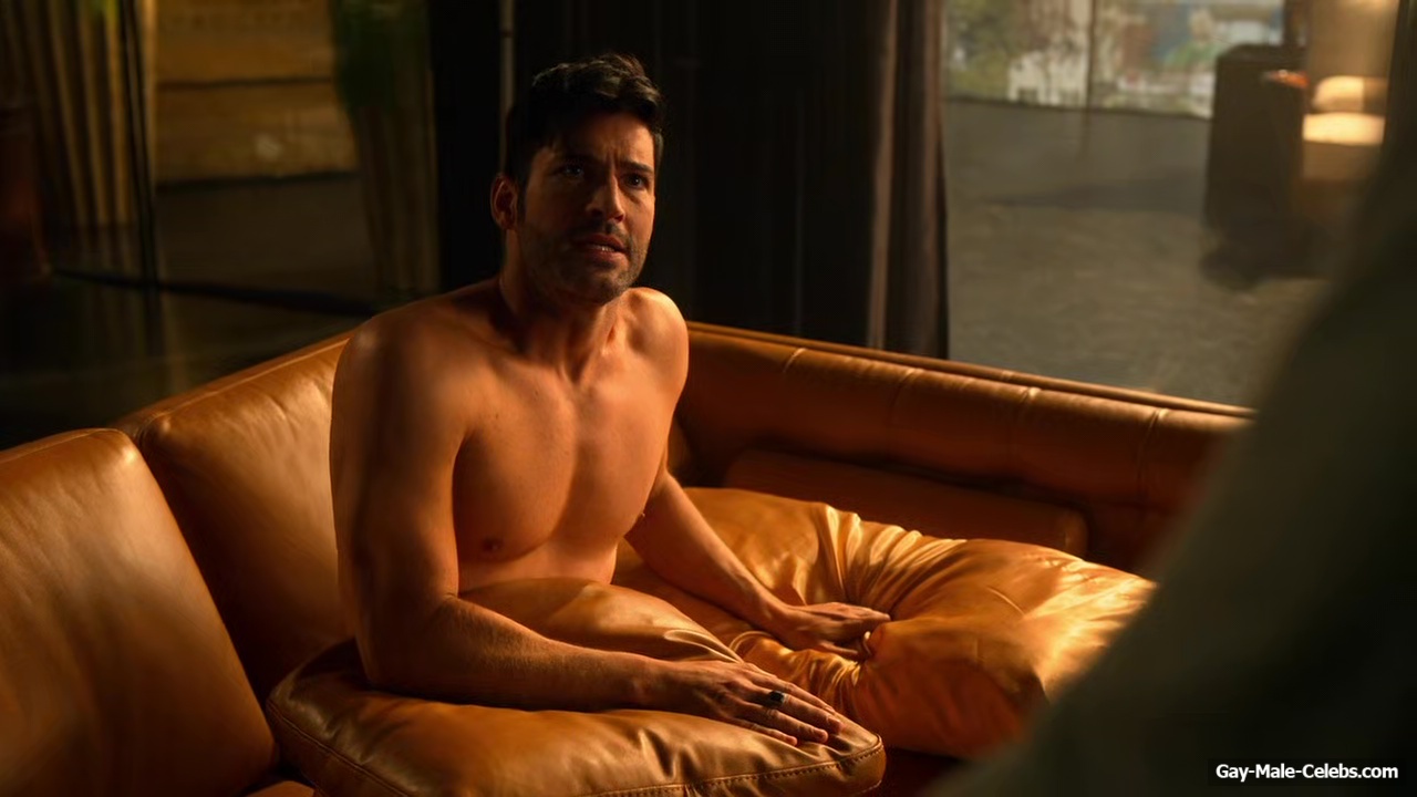 Tom Ellis Shows His Nude Ass After Sex in Lucifer