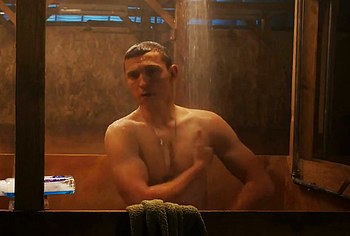 Tom Holland nude shower