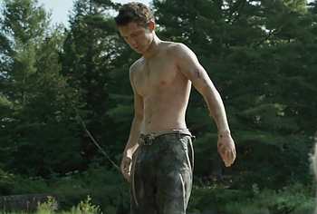 Tom Holland shirtless