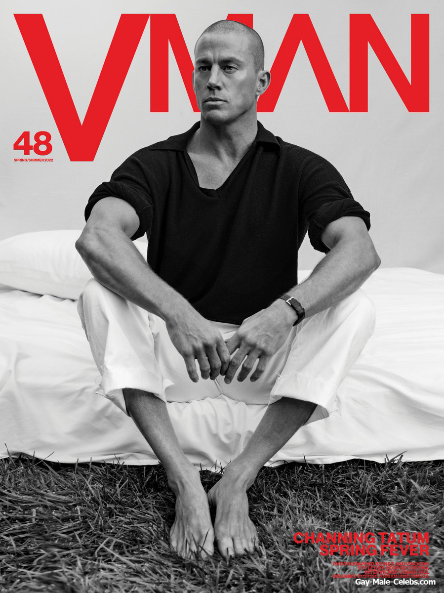 Channing Tatum Shows His Ass &amp; Bulge for V Mag