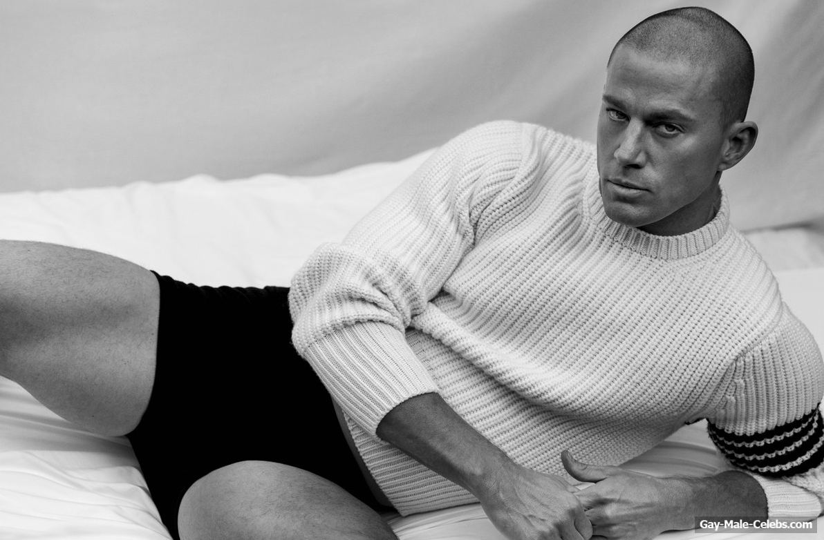 Channing Tatum Shows His Ass &amp; Bulge for V Mag