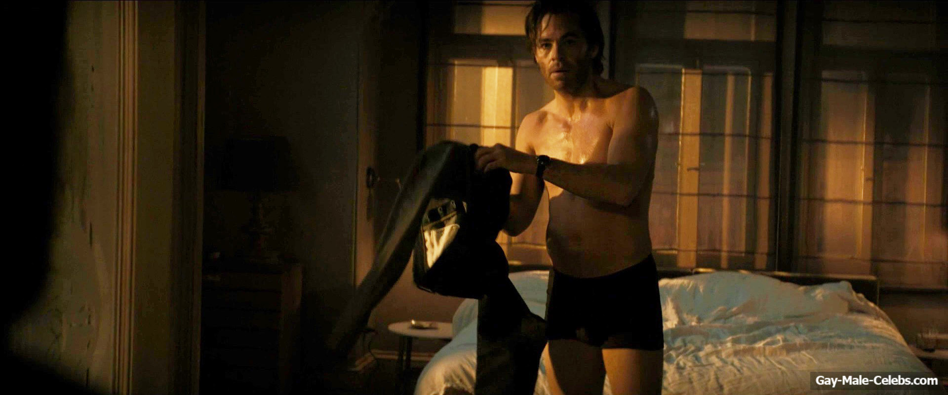 Chris Pine Nude And Sex Scenes from All The Old Knives