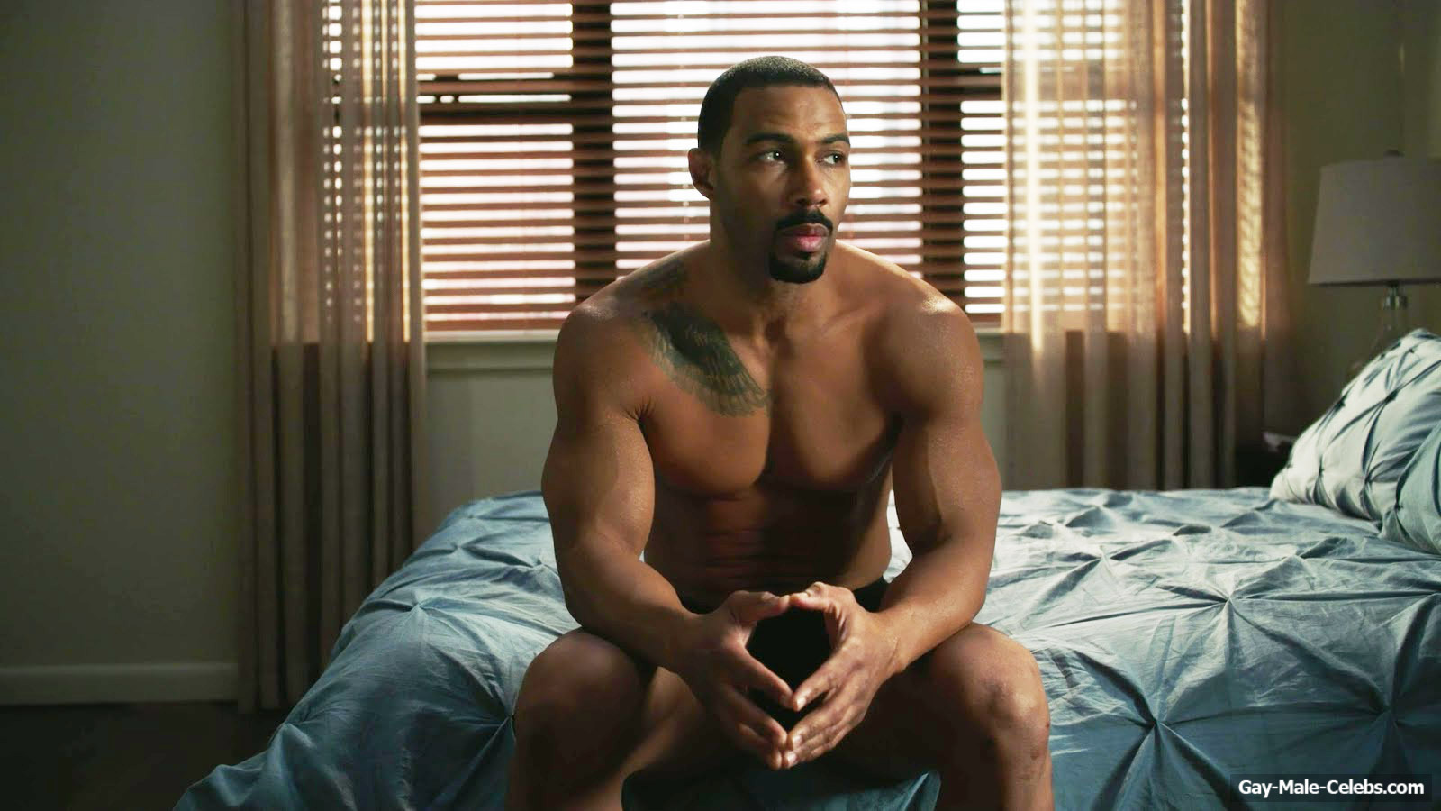 Omari Hardwick nude butt makes you want to spank him right away! 