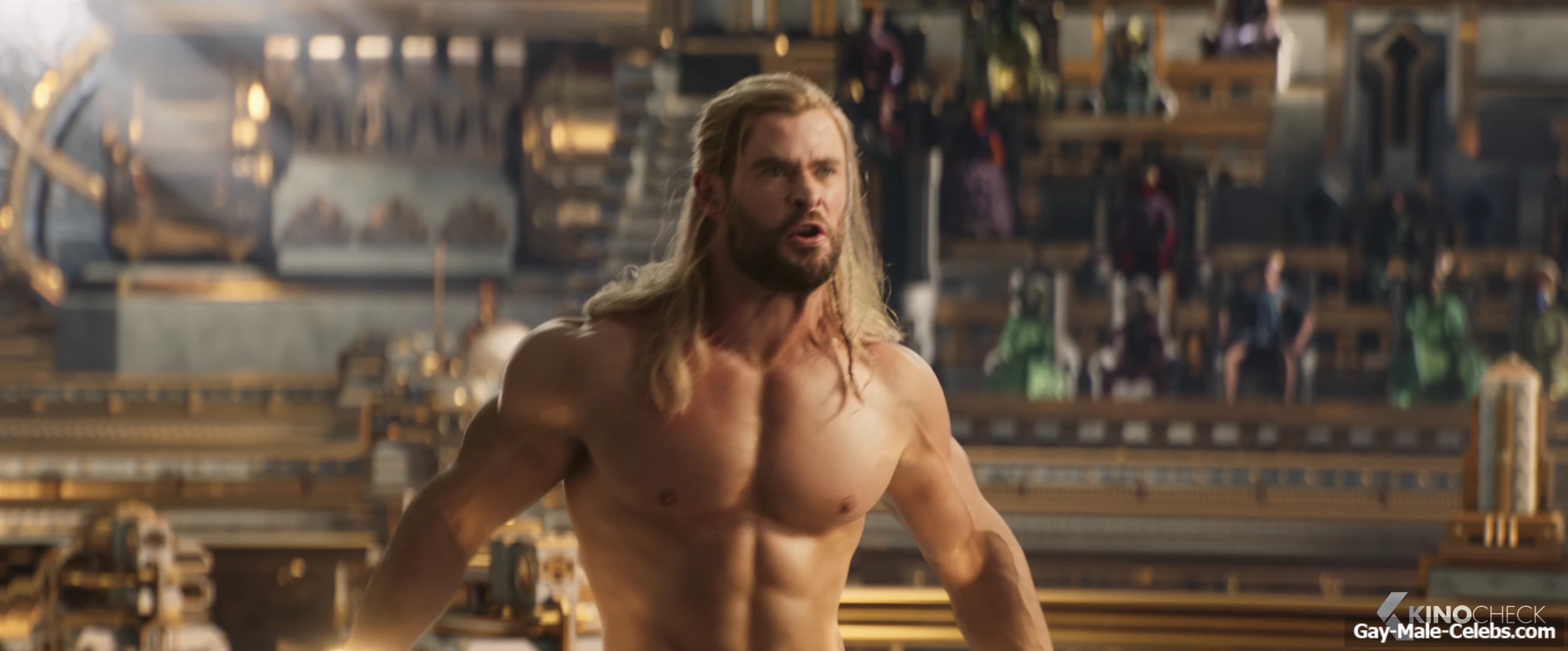 Chris Hemsworth Naked In First Scenes from Thor: Love and Thunder