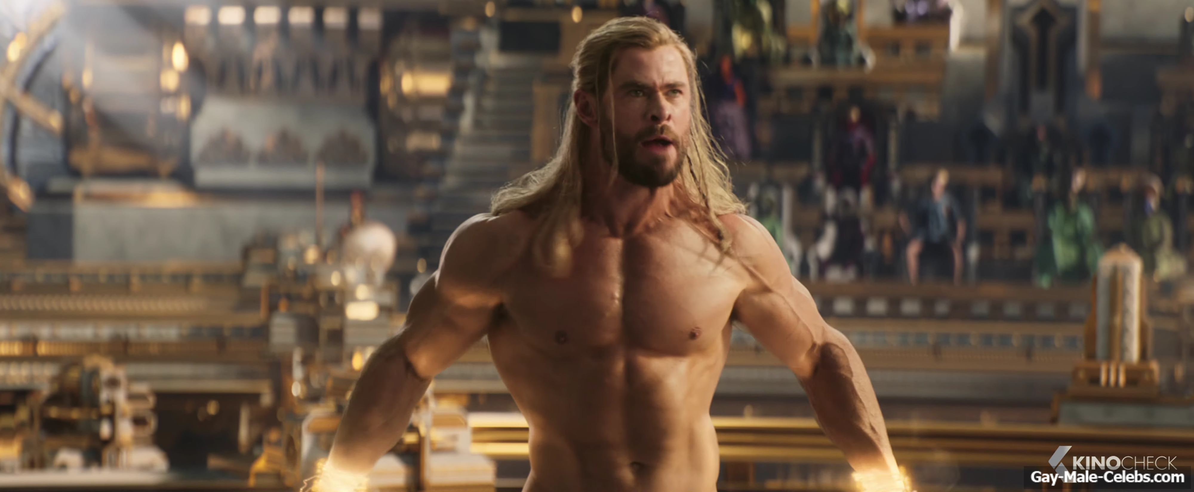 Chris Hemsworth Naked In First Scenes from Thor: Love and Thunder