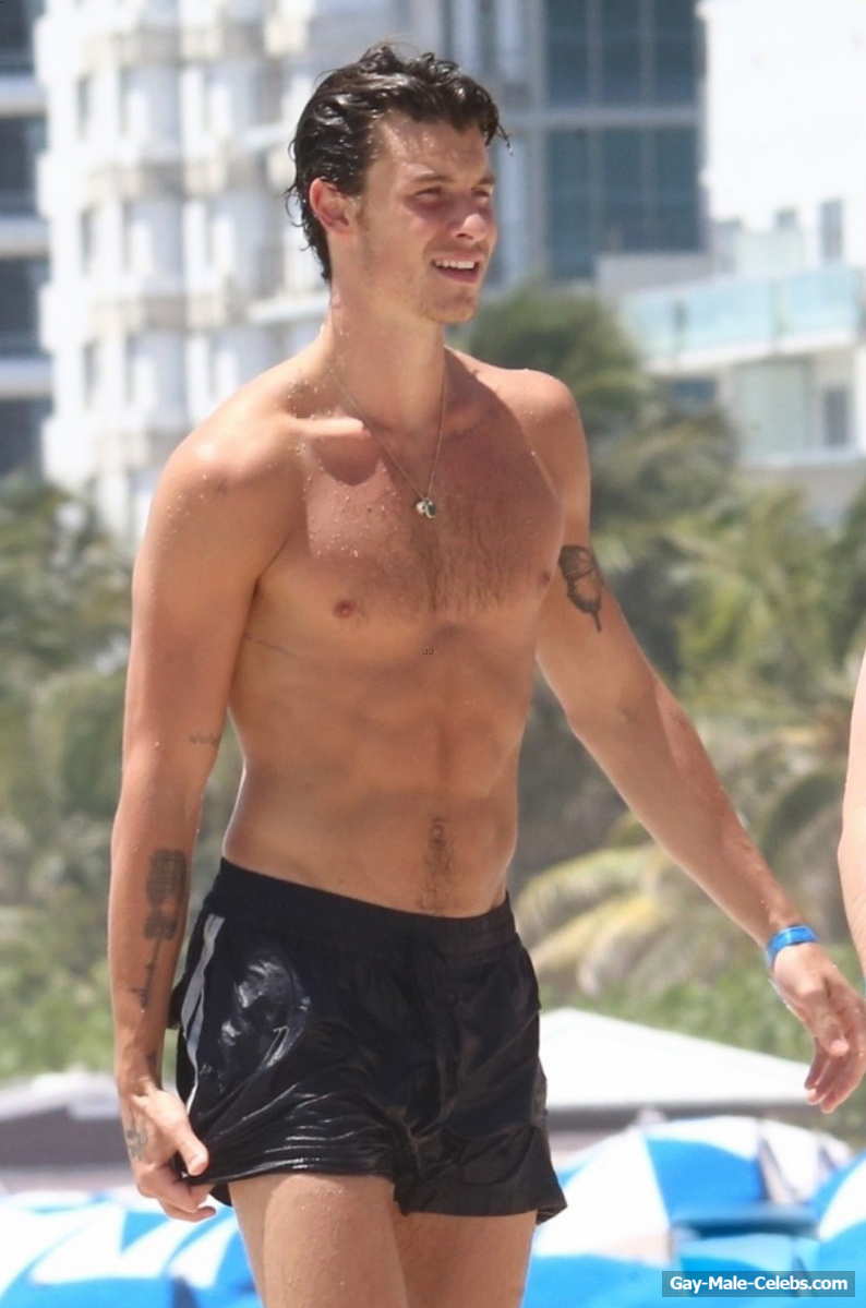Shawn Mendes Continues To Delight Us With His Shirtless Body