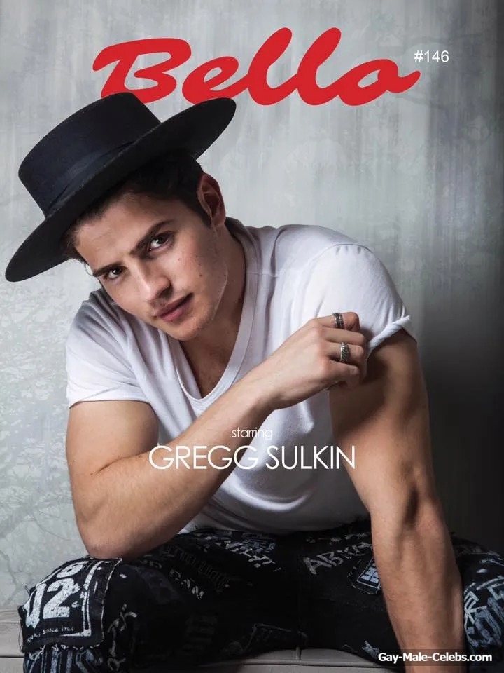 Gregg Sulkin Shirtless And Sexy For BELLA