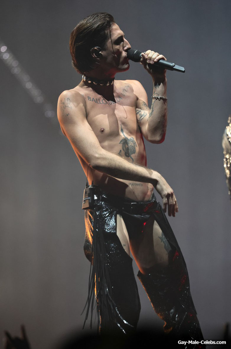 Damiano David Nude Ass During Maneskin’s Performance at the MTV