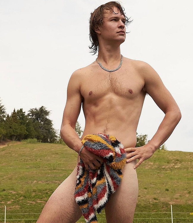 Ansel Elgort nude and sexy photos