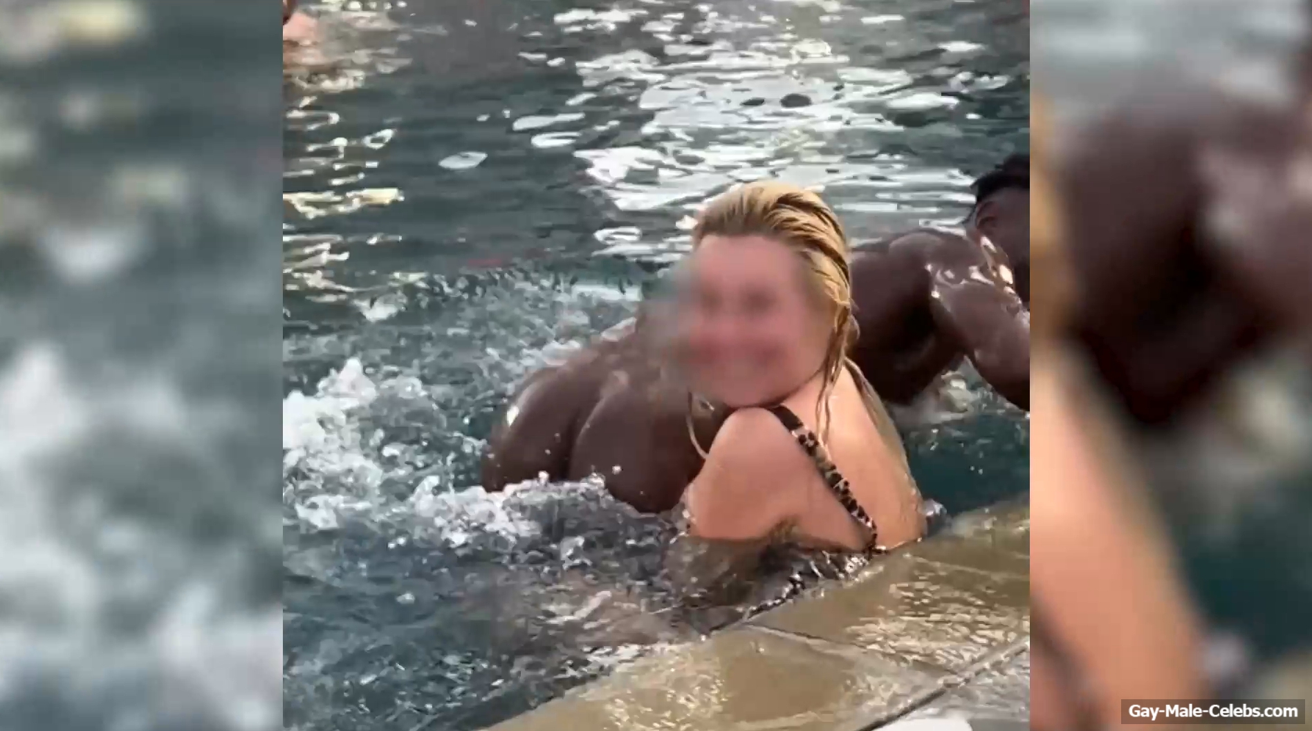 Antonio Brown Nude Ass And Dick In A Pool Scandal