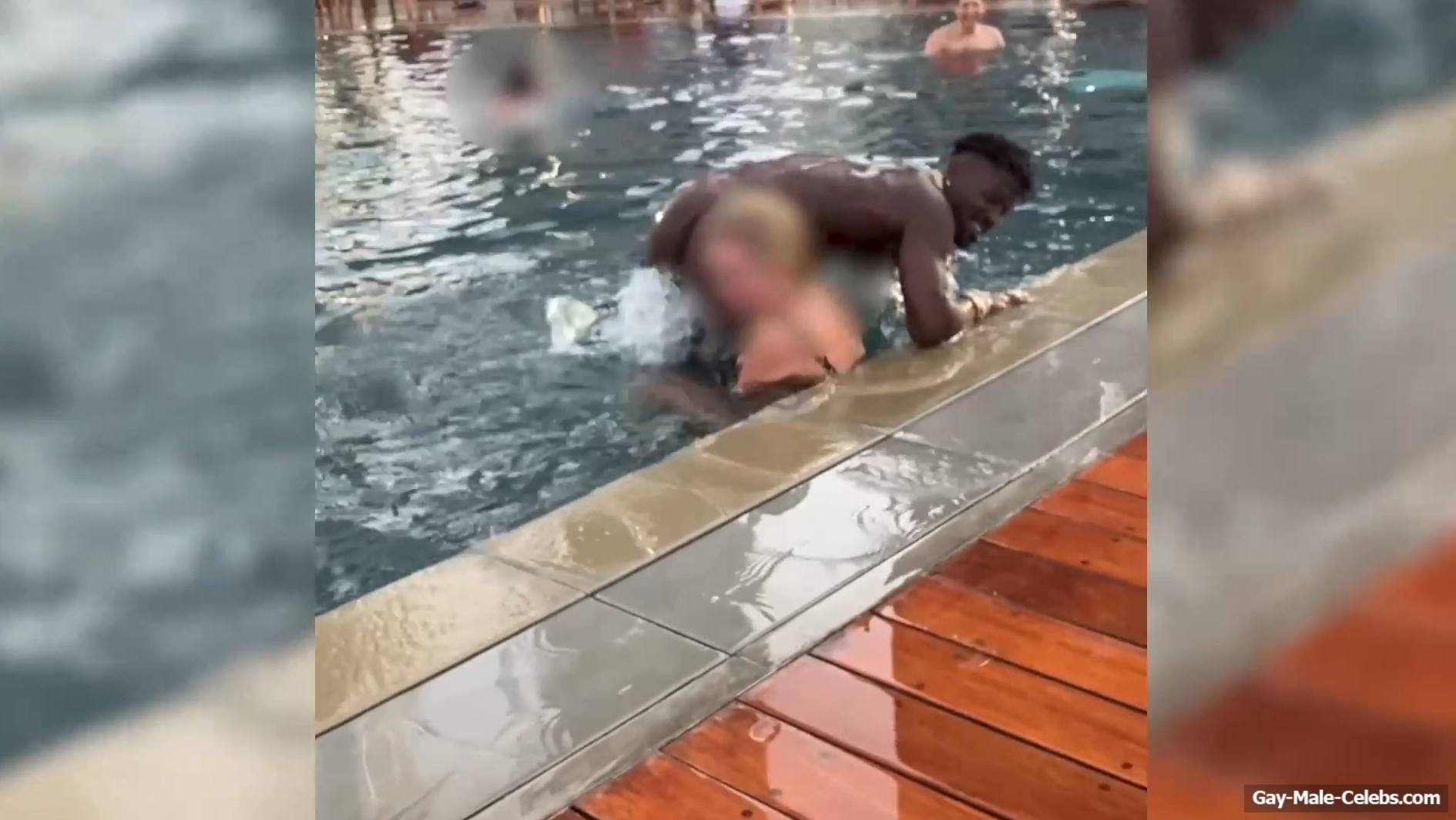 Antonio brown pool video porn