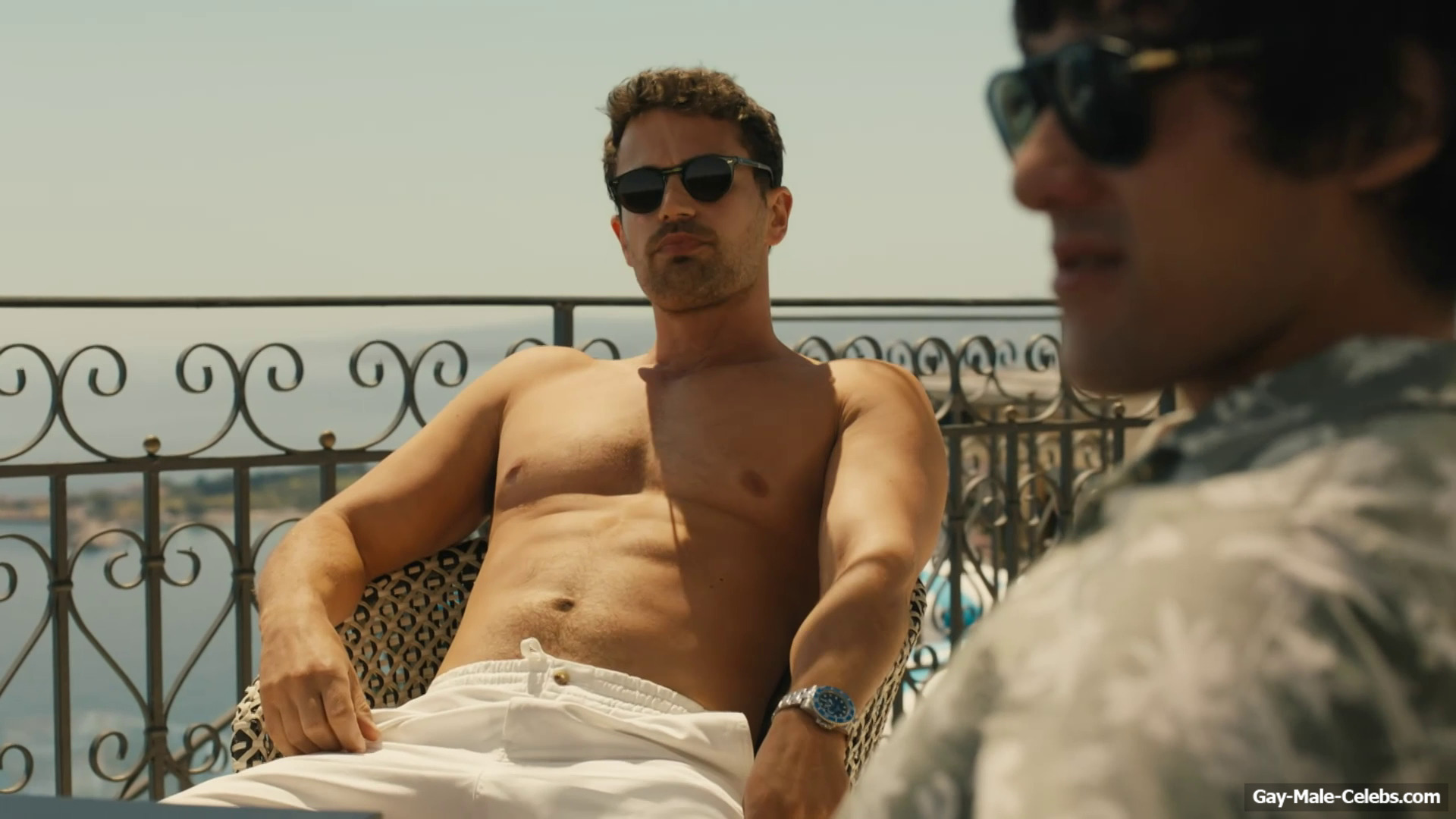 Theo James Shows Off Real Penis in The White Lotus