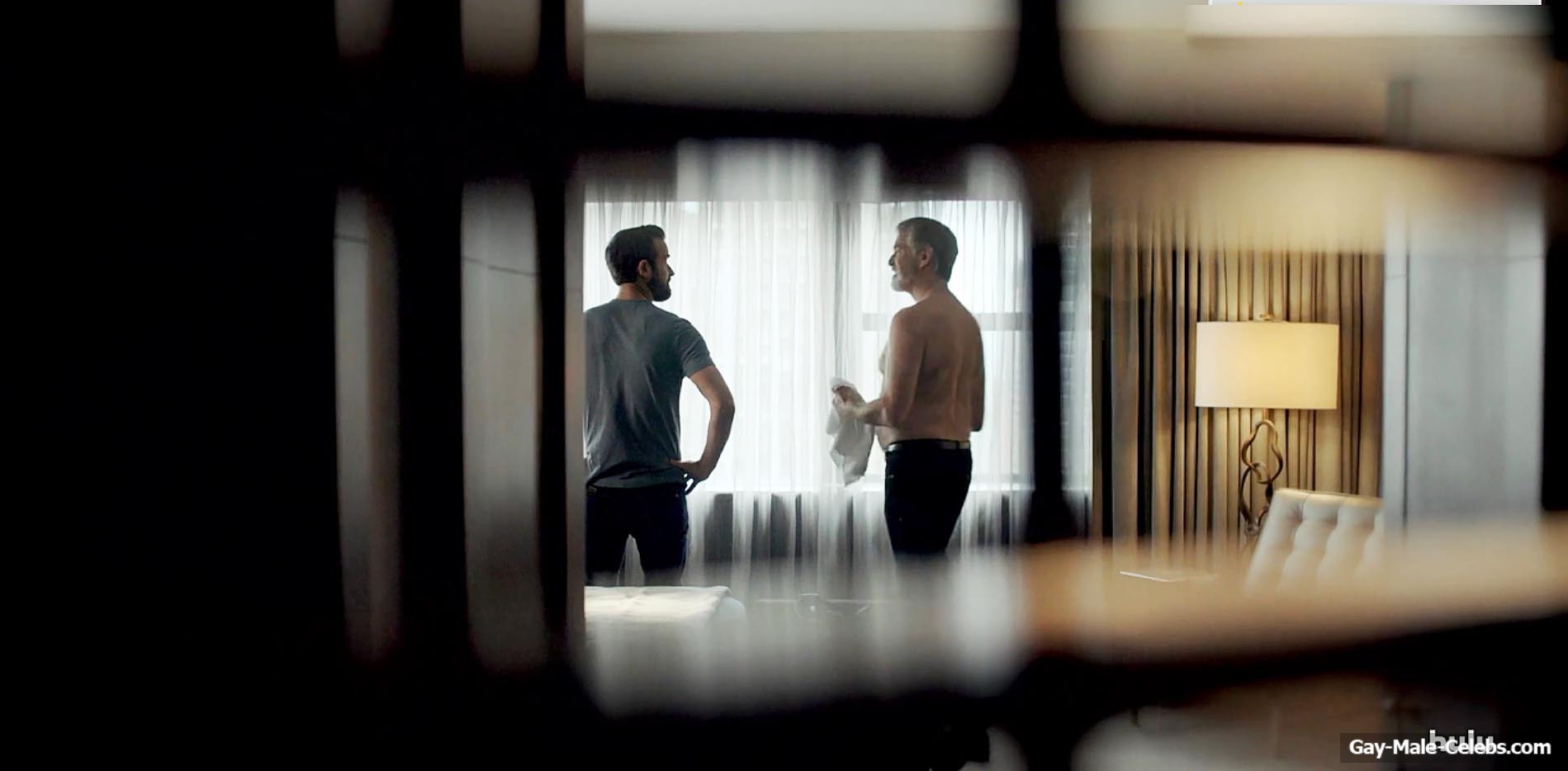 Pierce Brosnan &amp; Justin Theroux Gay Sex Scenes in False Positive