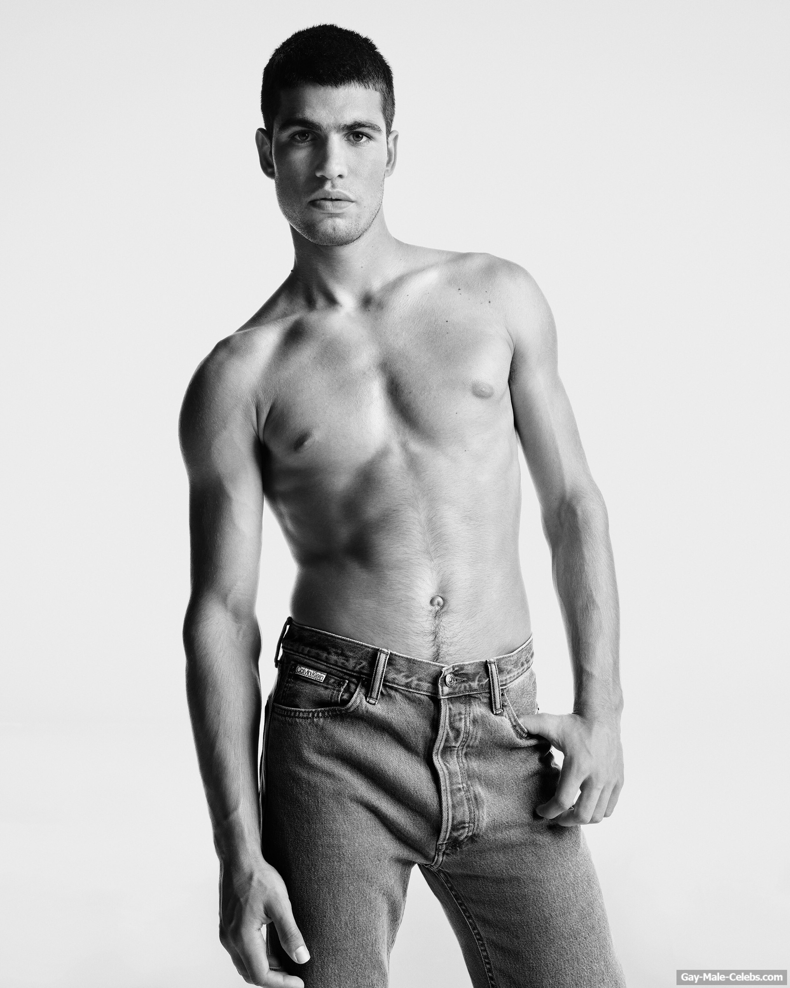 Carlos Alcaraz Shirtless And Bulge Underwear Photos