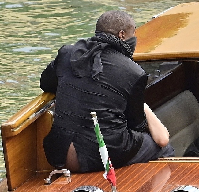 Kanye West ass naked