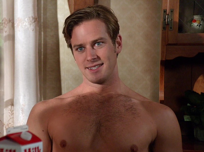 Armie Hammer Shirtless