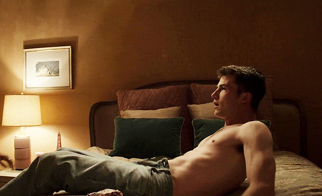 Dylan Minnette Shirtless