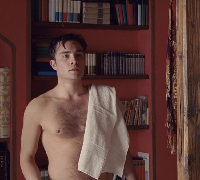 Ed Westwick Shirtless