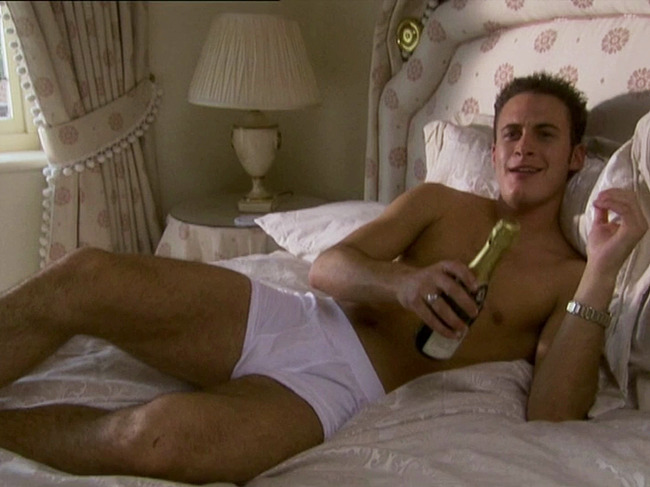 Gary Lucy shirtless