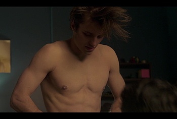 George Sear shirtless