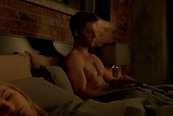 Jake McDorman shirtless