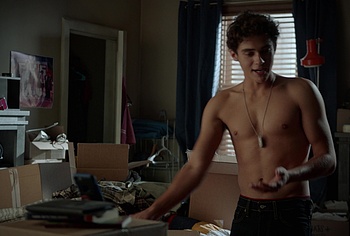 Joshua Bassett shirtless