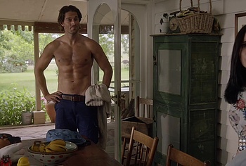 Lincoln Younes shirtless