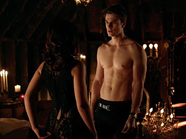 Nathaniel Buzolic shirtless