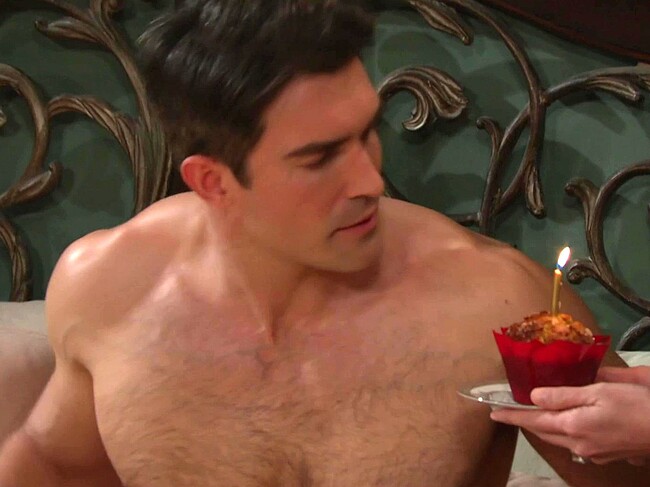 Peter Porte shirtless