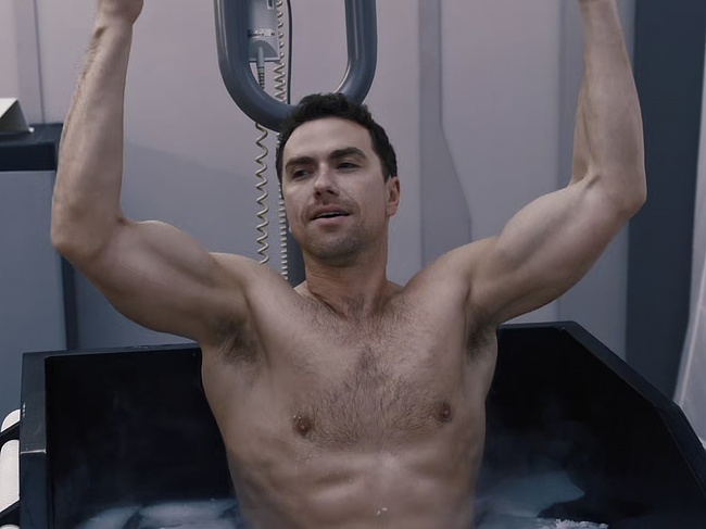 Richard Fleeshman shirtless