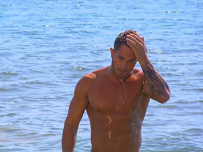 Ross Worswick shirtless