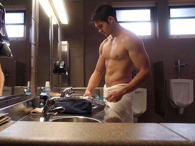 Steven R. McQueen Shirtless