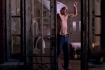 Tobey Maguire abs