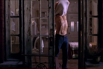 Tobey Maguire torso