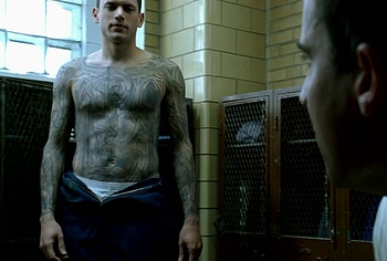 Wentworth Miller shirtless