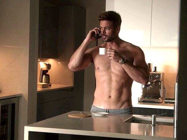 William Levy shirtless