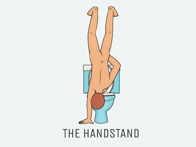 the handstand